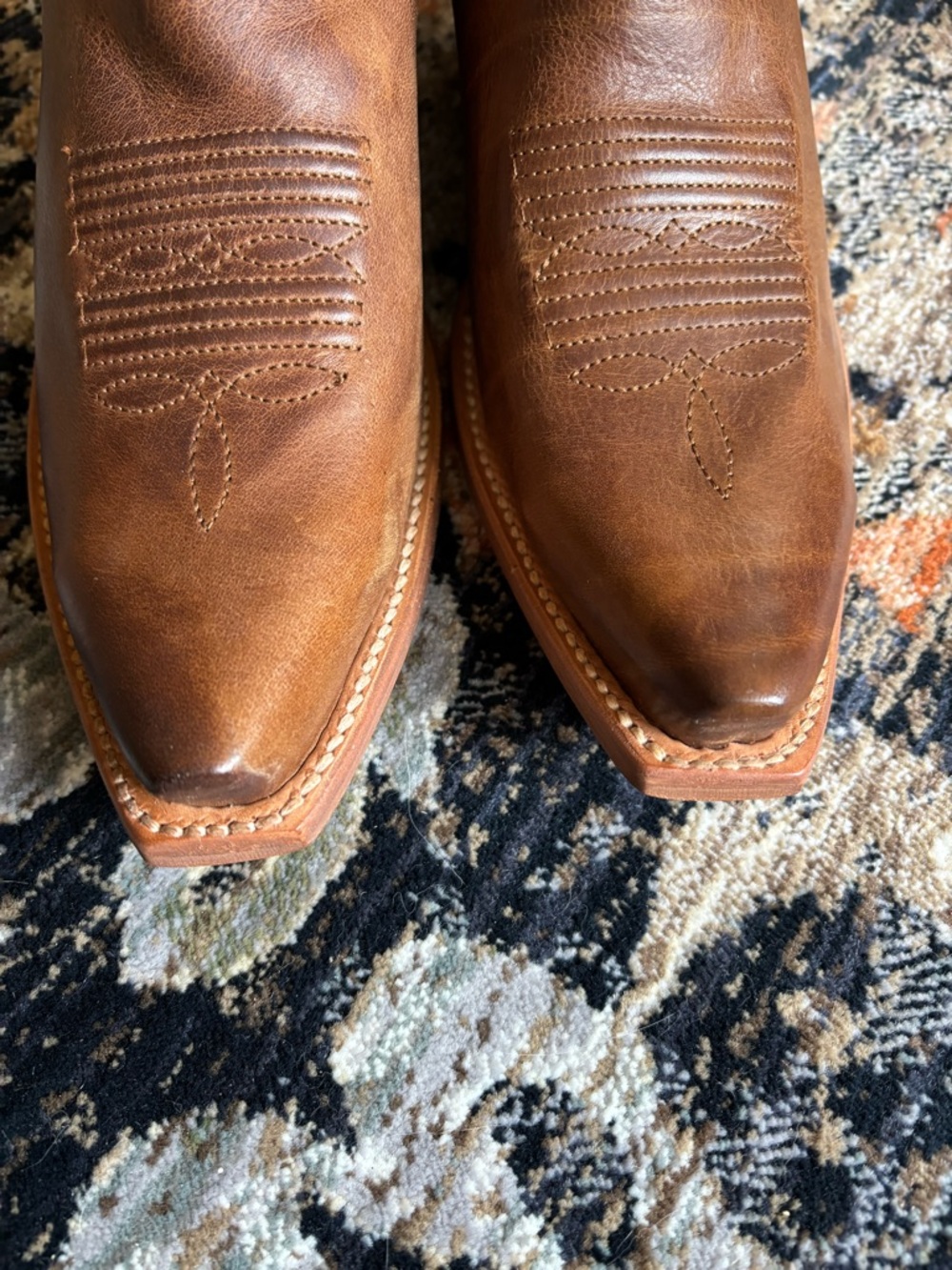 freebird tan embroidered leather Western boot - Picture 7 of 8